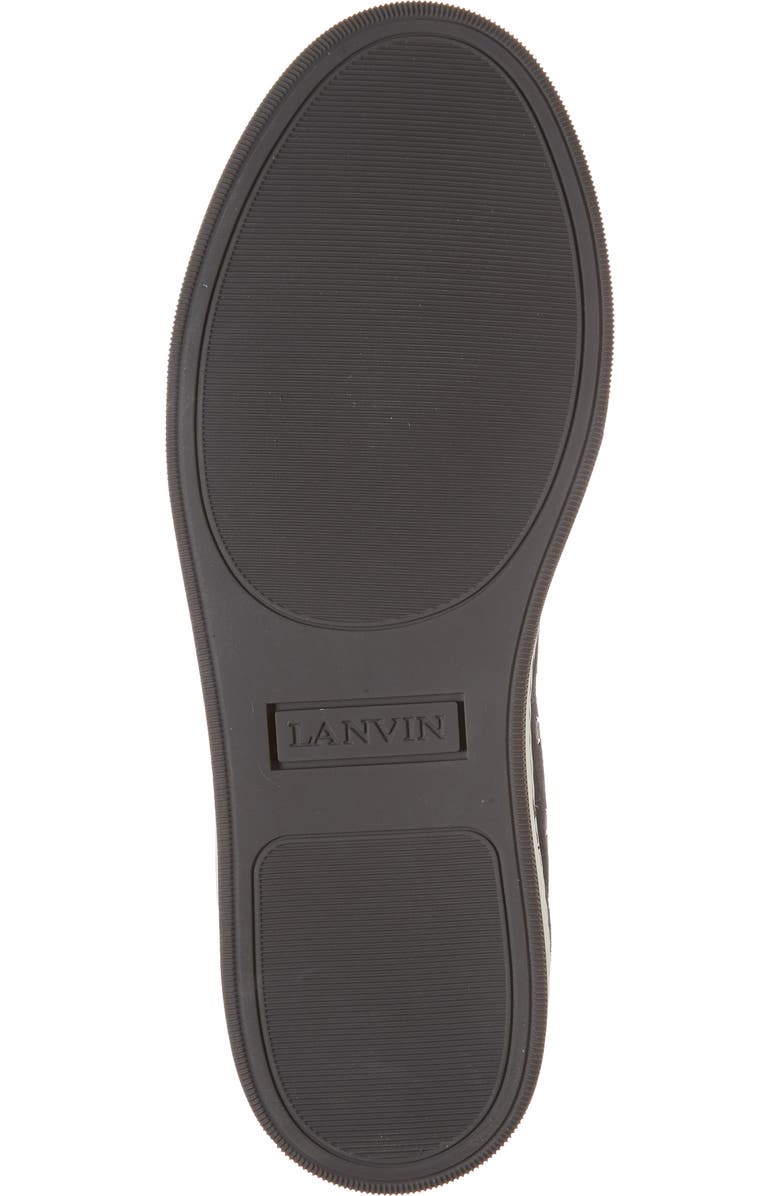 Lanvin Classic Textured Cap Toe Sneaker, Alternate, color,
