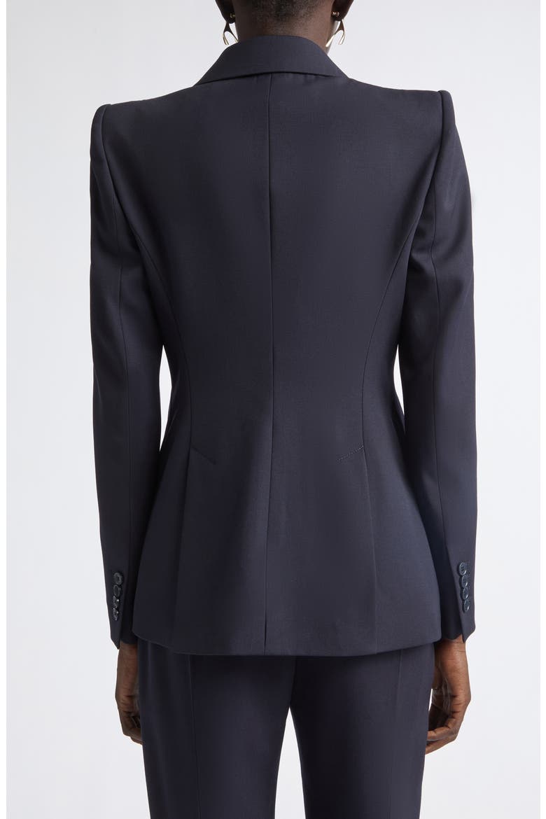 Strong Shoulder Wool Jacket, Alternate, color, INDIGO