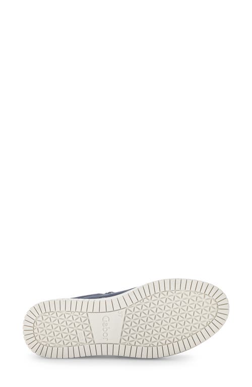 Gabor 63.334 Platform Sneaker In Blue