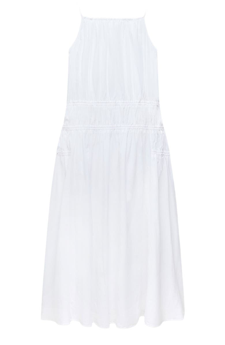 Another Tomorrow Gathered Scoop Back Dress, Alternate, color,