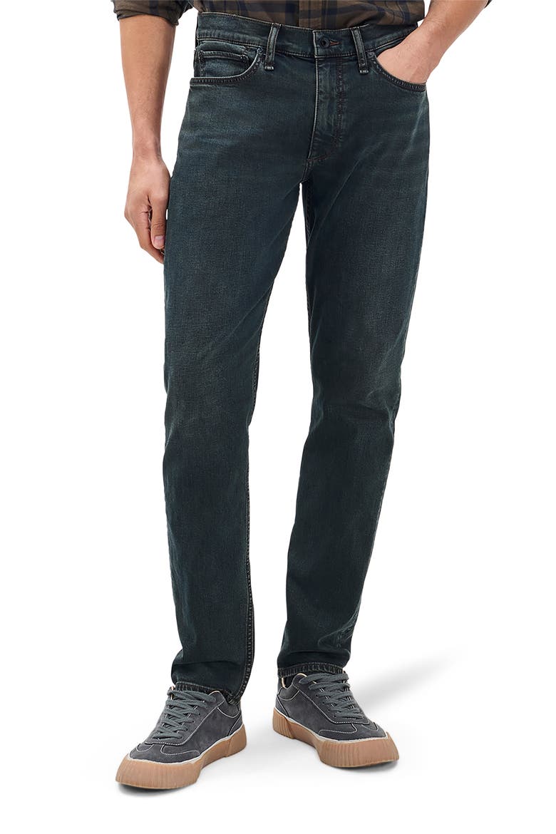 Fit 2 Authentic Stretch Infuse Slim Fit Jeans, Main, color, OILIN