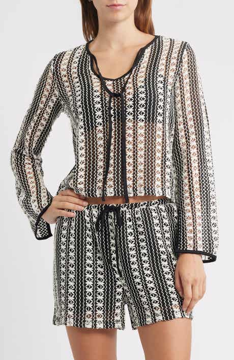 VERO MODA Ohio Open Stitch Sweater