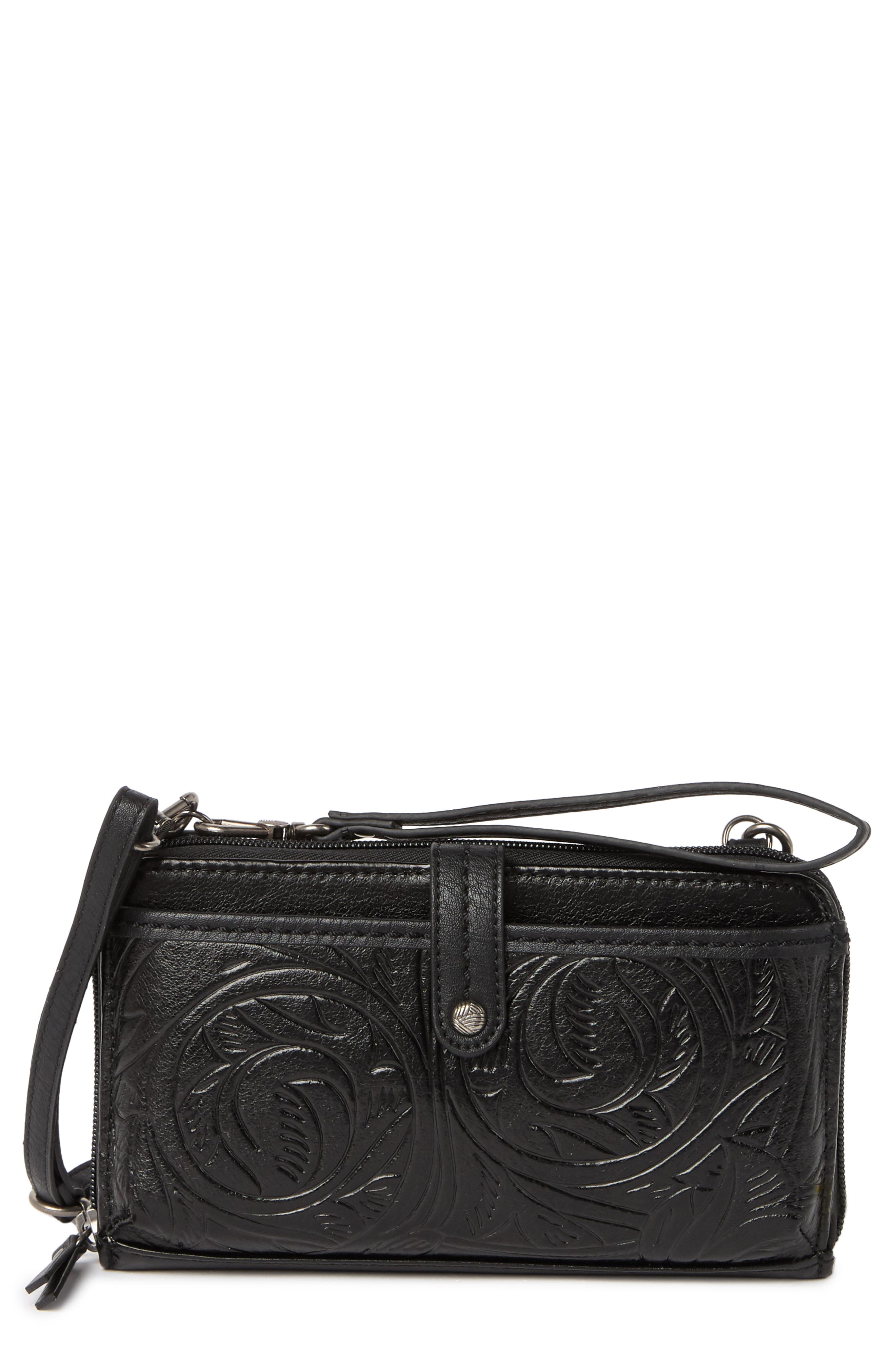 The Sak Iris Leather Large Smartphone Crossbody Bag, Main, color, 