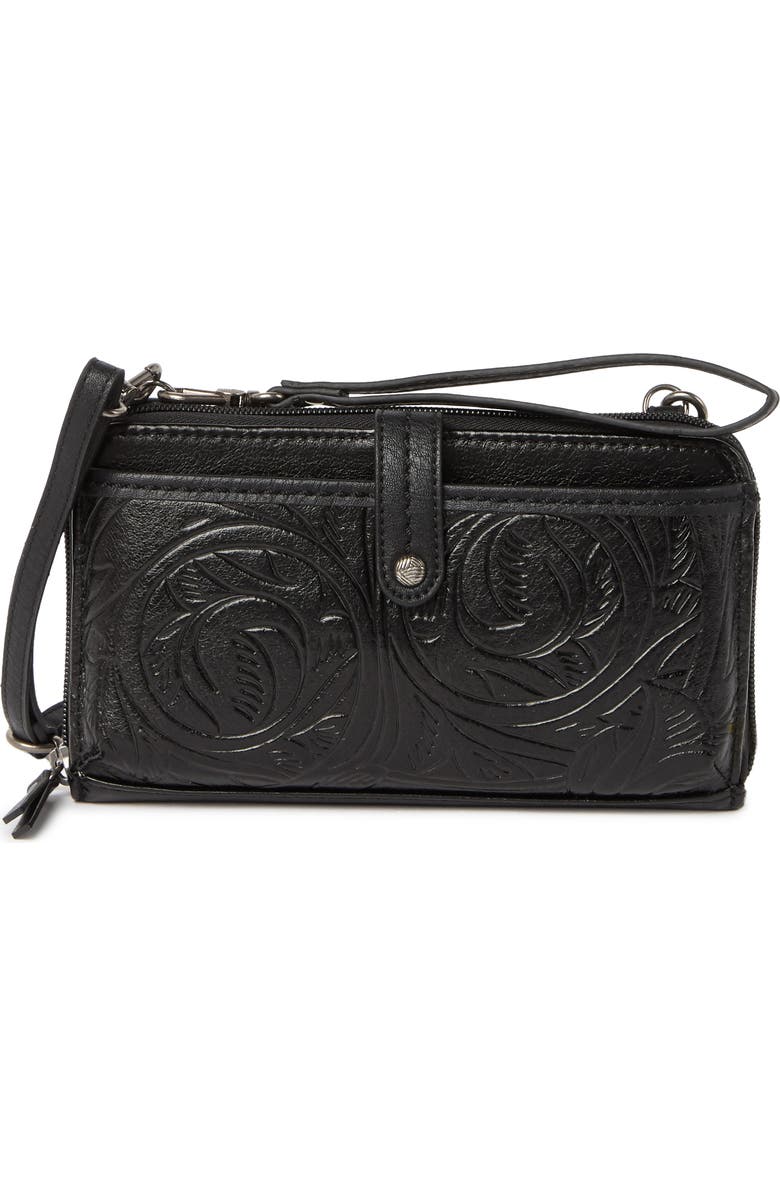 The Sak Iris Leather Large Smartphone Crossbody Bag, Main, color,