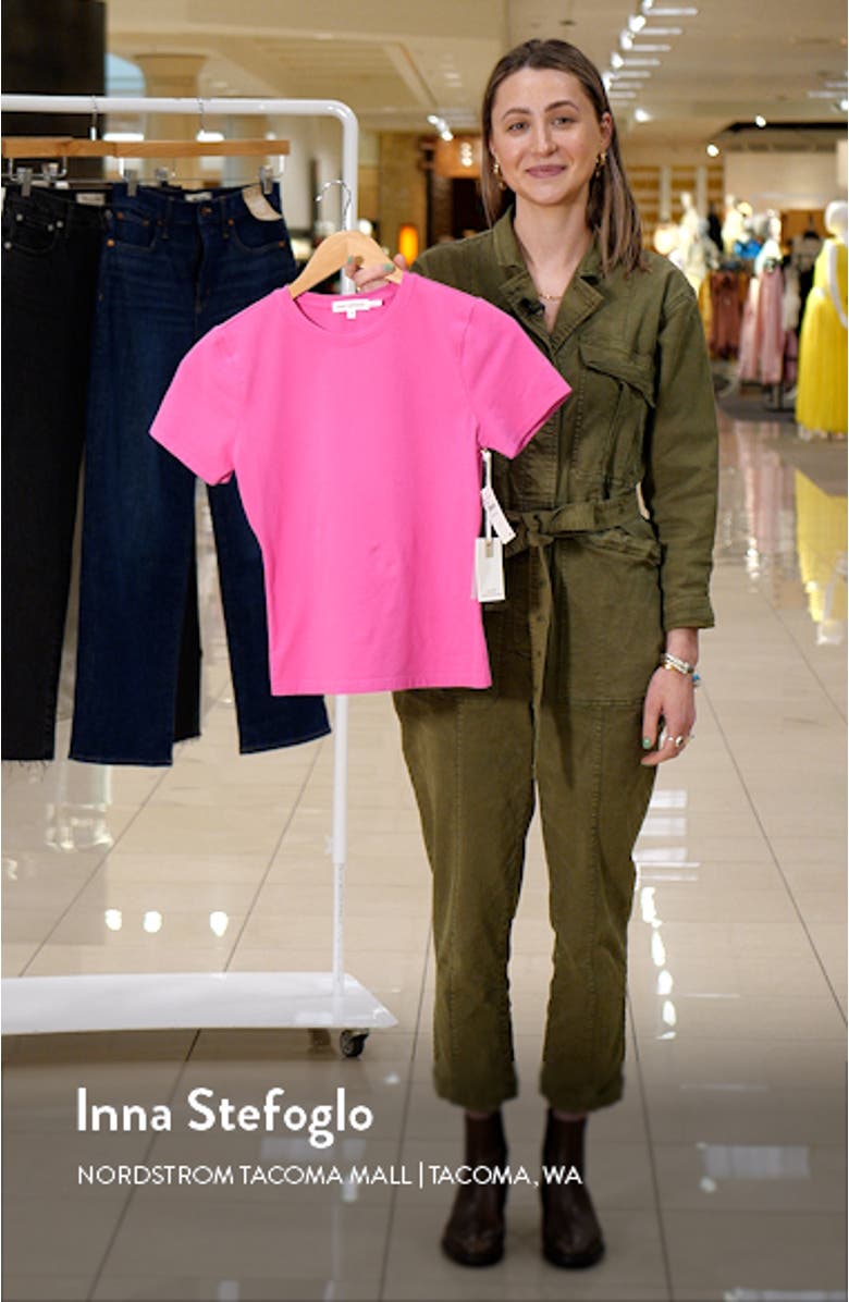 Stretch Cotton Baby Tee, sales video thumbnail