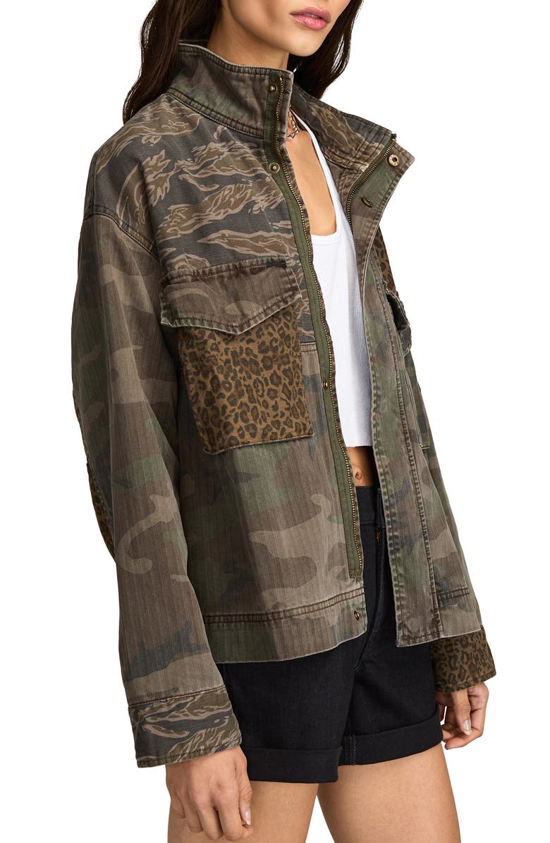 Lucky Brand Patchwork Jacket, Alternate, color,