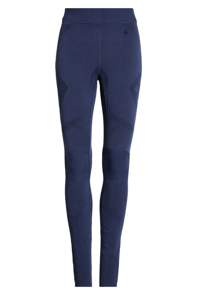Intraknit™ Thermal Merino Wool Base Layer Bottoms, Alternate, color, NIGHTFALL BLUE-DEEP NAVY