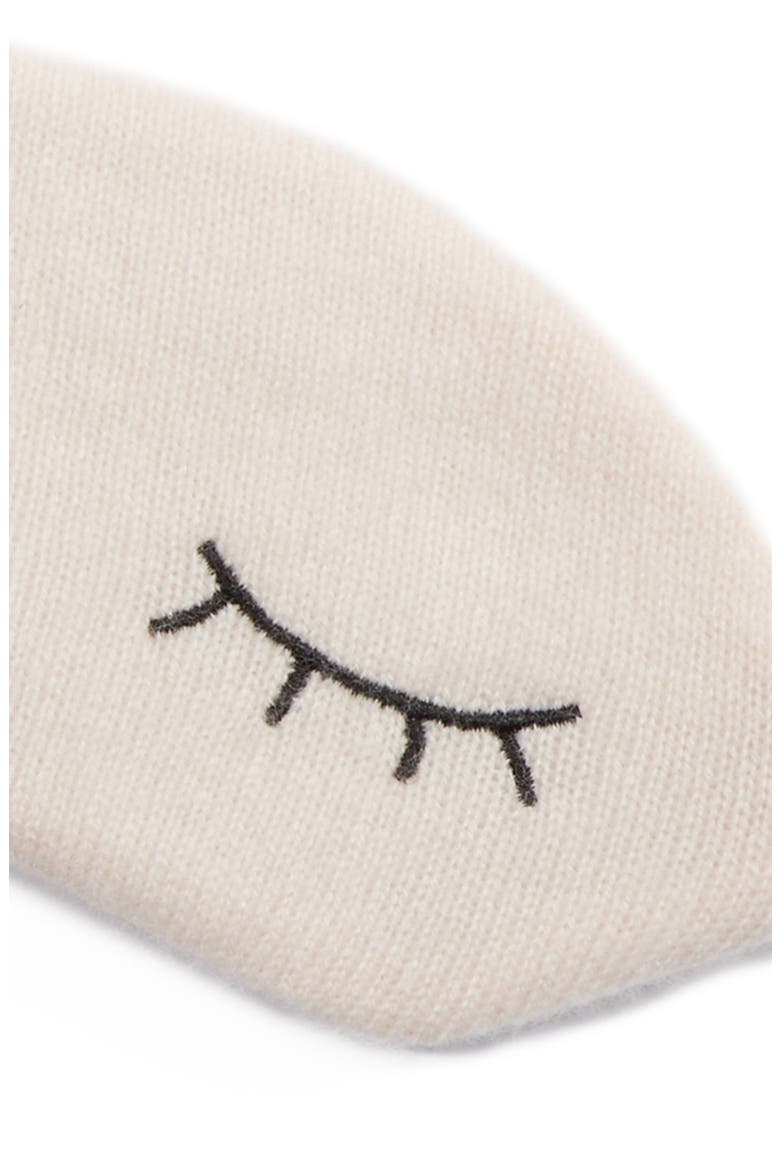 Sleepy Lids Cashmere Eye Mask, Alternate, color, VANILLA