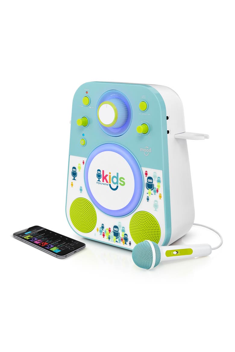Kids Mood Karaoke System, Alternate, color, BLUE GREEN