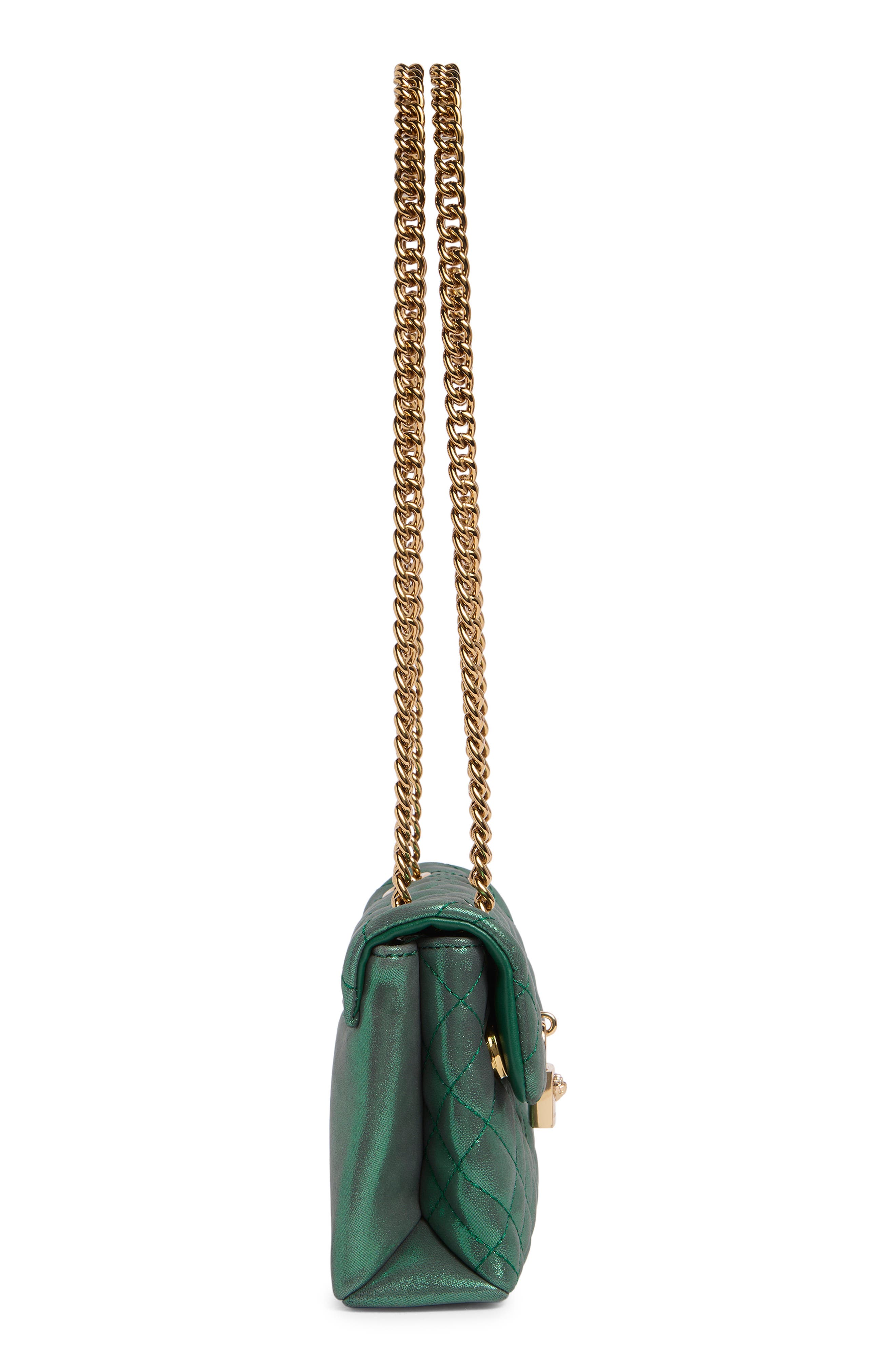 Kurt Geiger London Mini Brixton Bag, Alternate, color, Dark Green-Suede