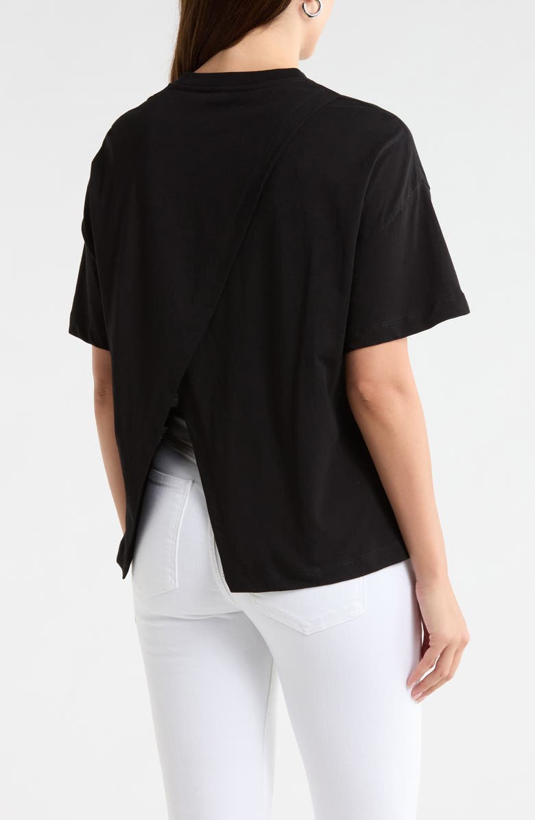 AllSaints Avril Graphic T-Shirt, Alternate, color, Black