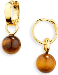 Monica Vinader MV Siren™ Muse Stone Hoops
