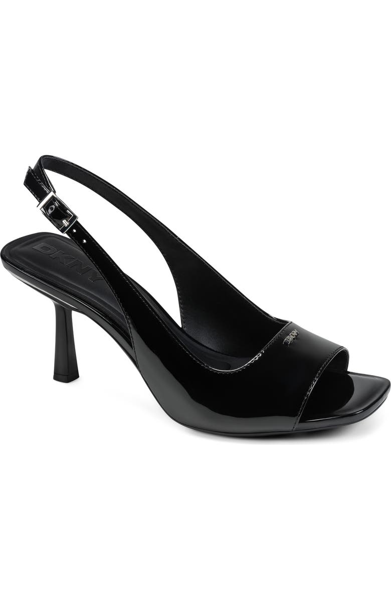 DKNY Niarsa Slingback Sandal, Main, color, Black
