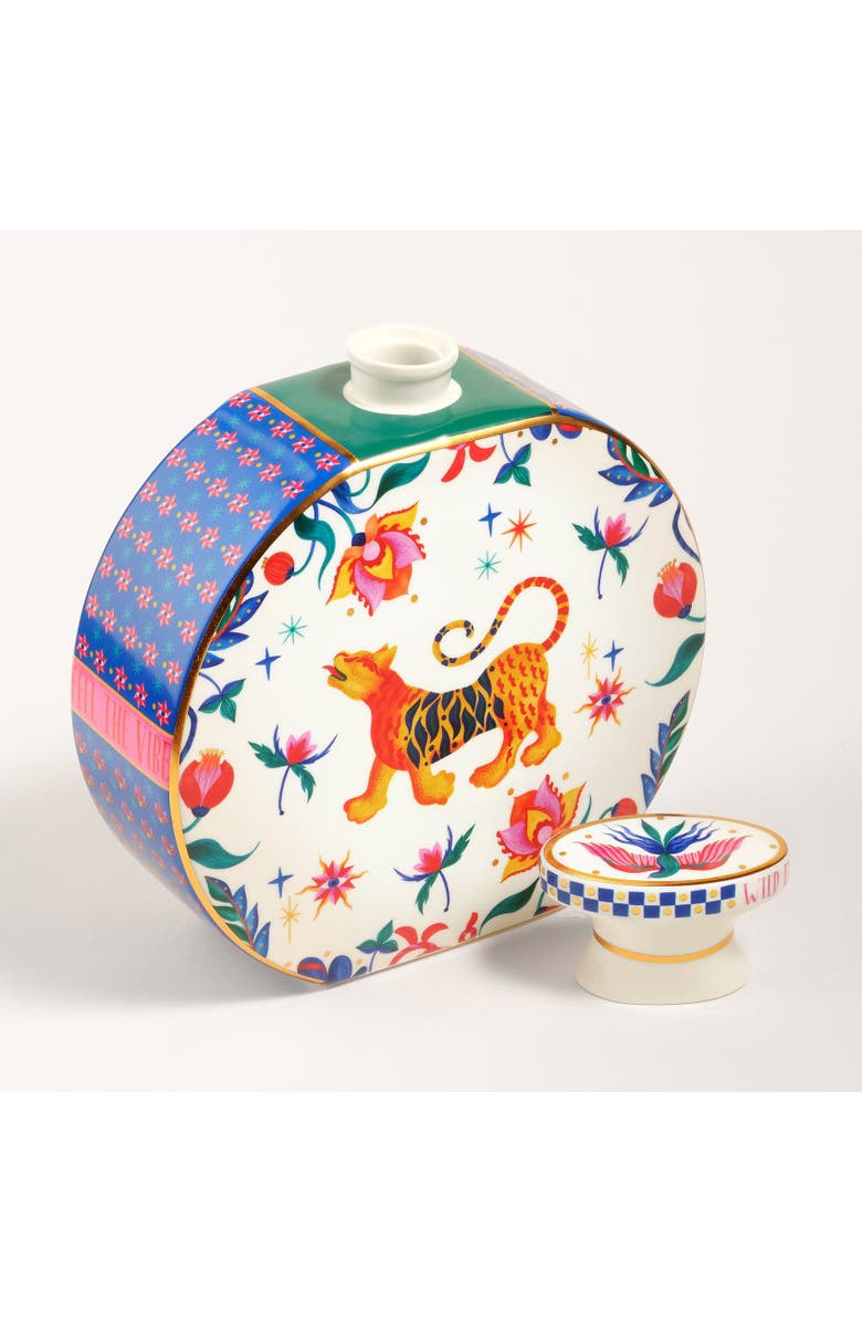 Zsa Zsa Zsu Shekou Porcelain Decorative Object 118 Oz., Alternate, color, White