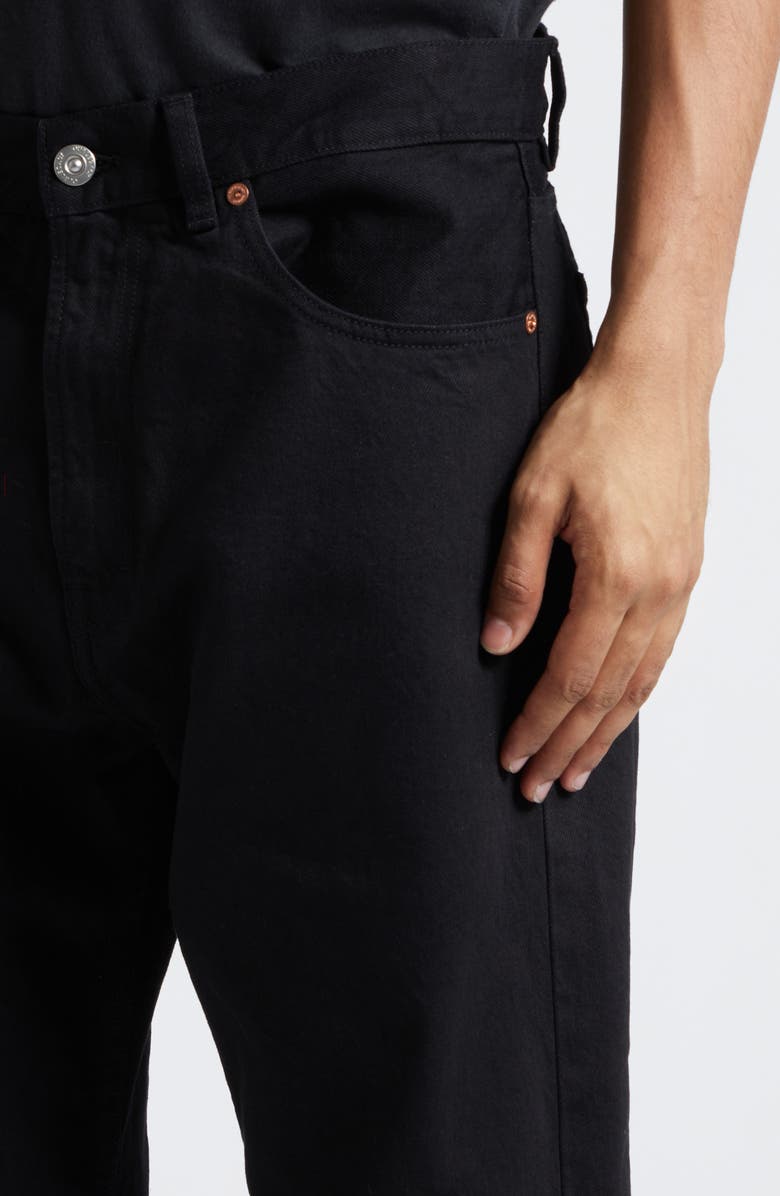 OUR LEGACY Third Cut Straight Leg Jeans, Alternate, color, Black Selvedge