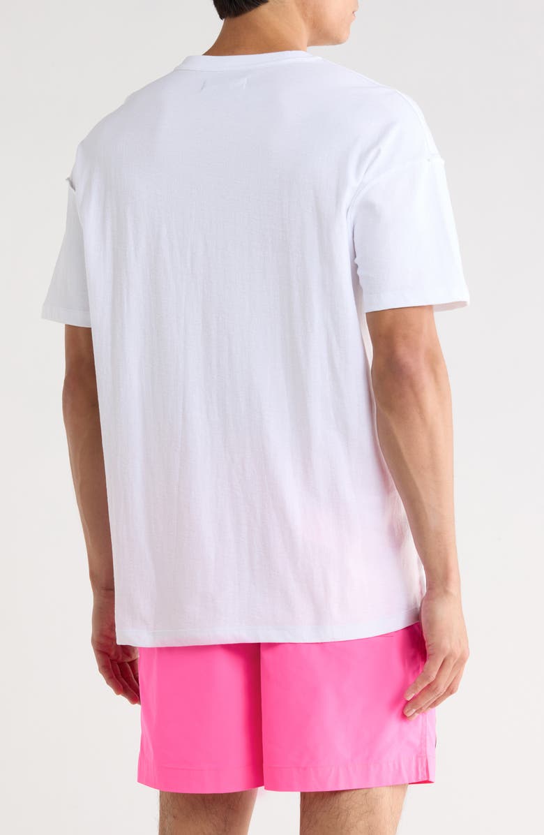 PURPLE BRAND Logo Graphic T-Shirt, Alternate, color, White