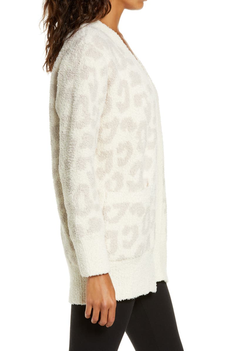 Barefoot Dreams<sup>®</sup> CozyChic<sup>™</sup> Leopard Cardigan, Alternate, color, 