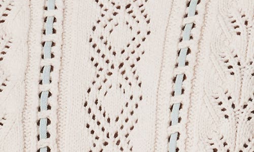 Splendid Veronica Stripe Sweater In White