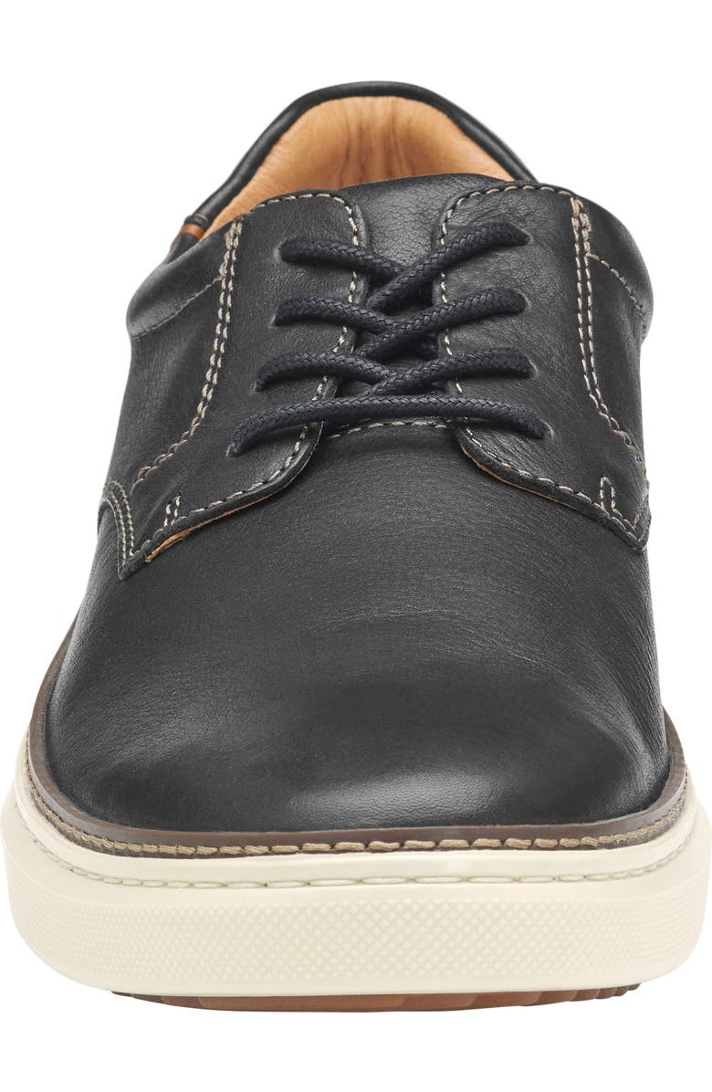 Johnston & Murphy McGuffey 2 Plain Toe Derby, Alternate, color, Black Full Grain