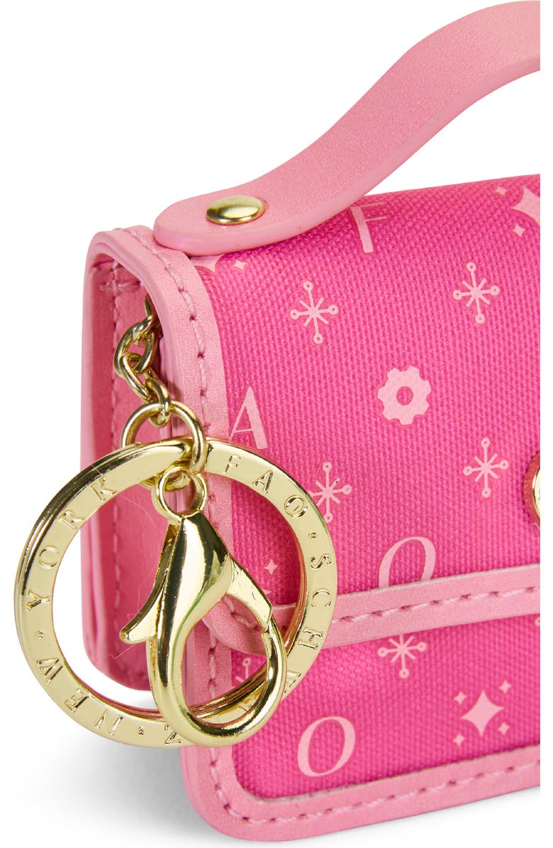 FAO Schwarz Mini Flap Handbag, Alternate, color, Medium Pink