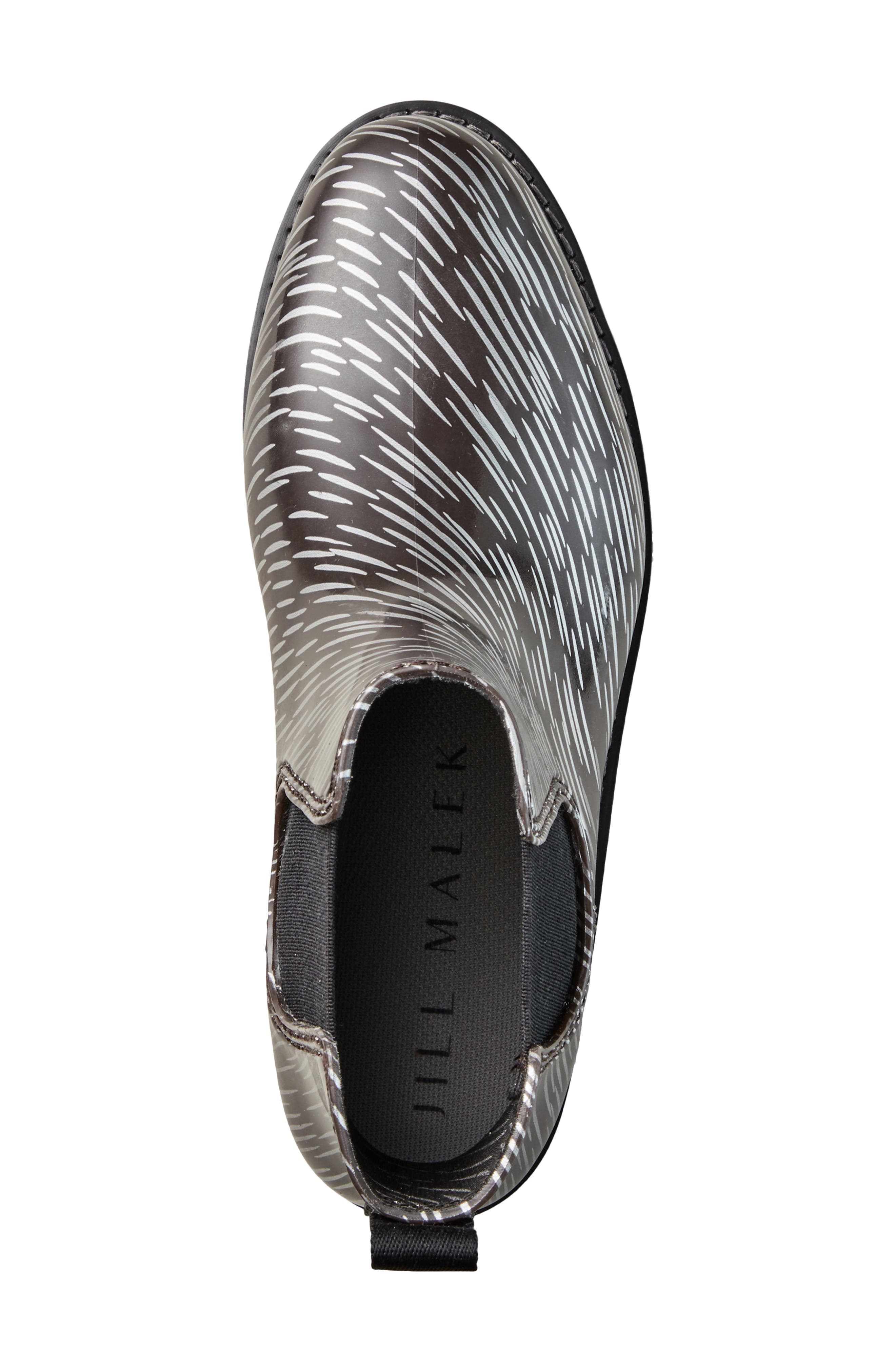 Cougar x Jill Malek Kensington Waterproof Chelsea Rain Boot, Alternate, color, 