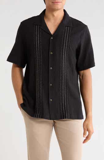 Embroidered Camp Shirt