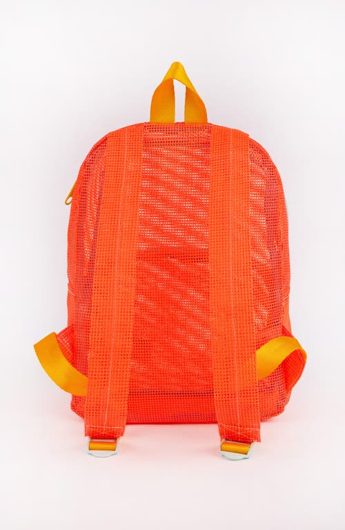 Mokuyobi Mesh Mini Backpack In Orange