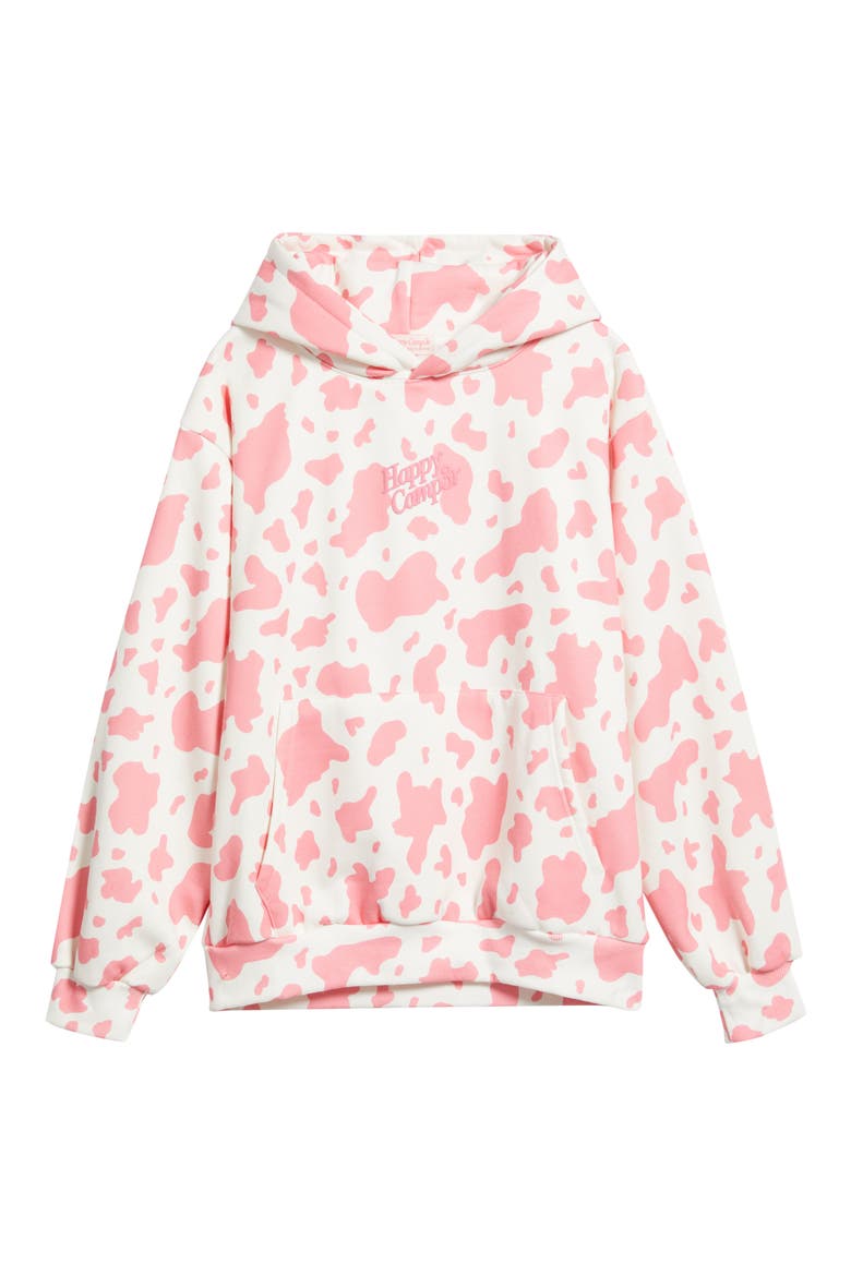 Sweet Cow Core Hoodie, Alternate, color, CREAM