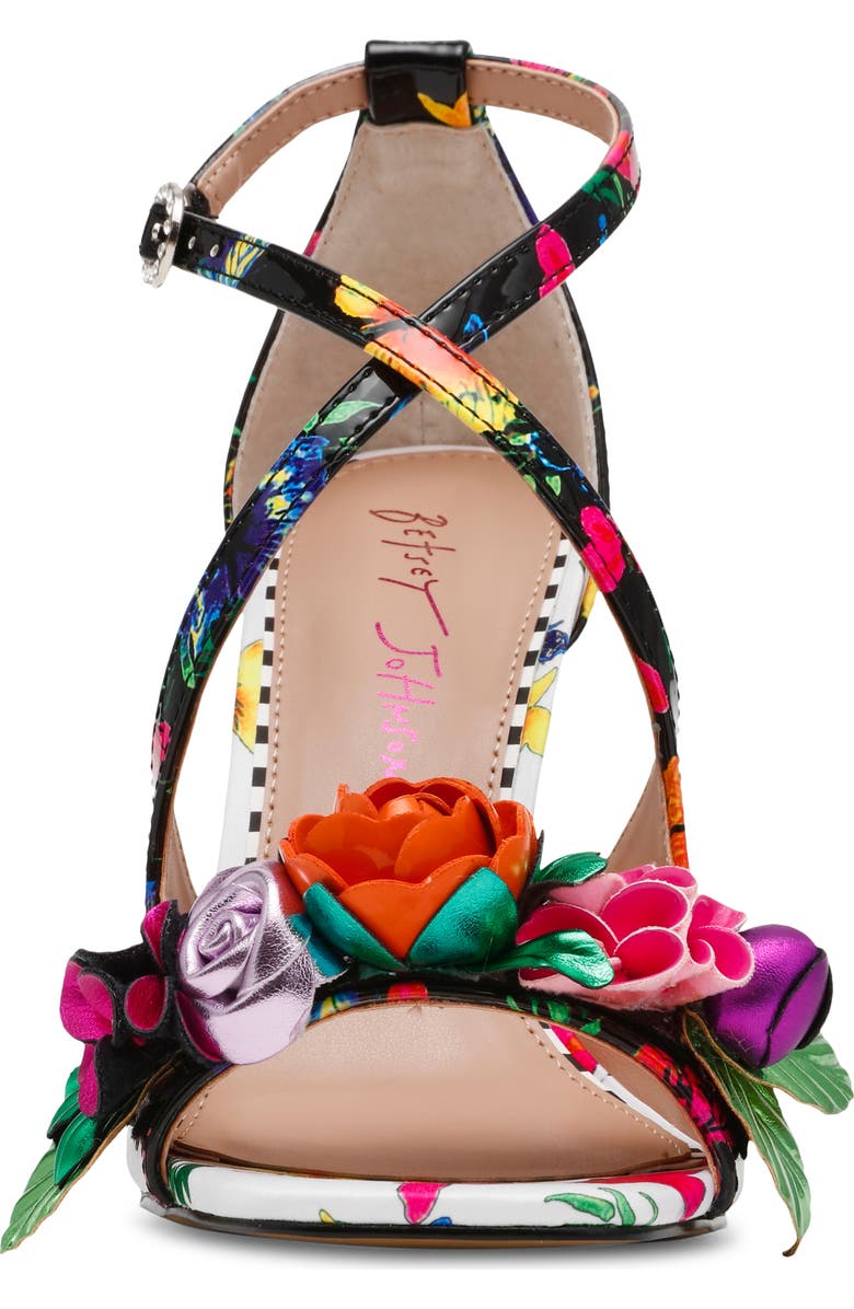 Betsey Johnson Mikah Ankle Strap Sandal, Alternate, color,