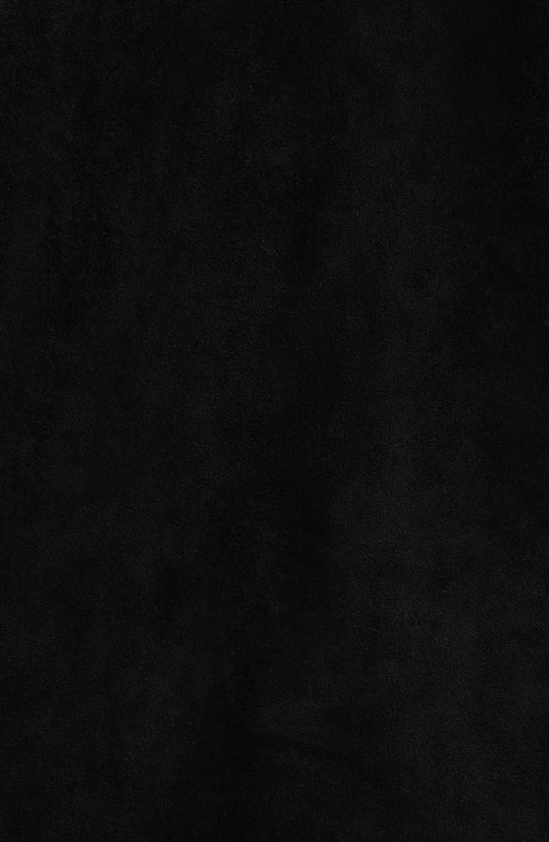 KROST University Faux Suede Jacket, Alternate, color, Black