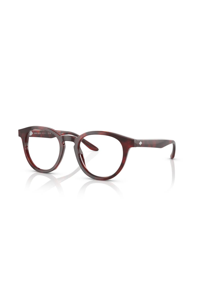 Giorgio Armani 50mm Phantos optical glasses, Main, color, Tortoise