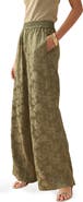 NEXT Jacquard Wide Leg Pants