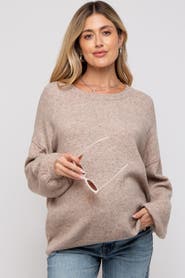 PinkBlush Basic Drop Shoulder Sweater