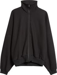 Fear of God High Neck Cotton & Wool Jacket | Nordstrom