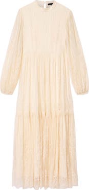 AllSaints Lillian Long Sleeve Lace Dress