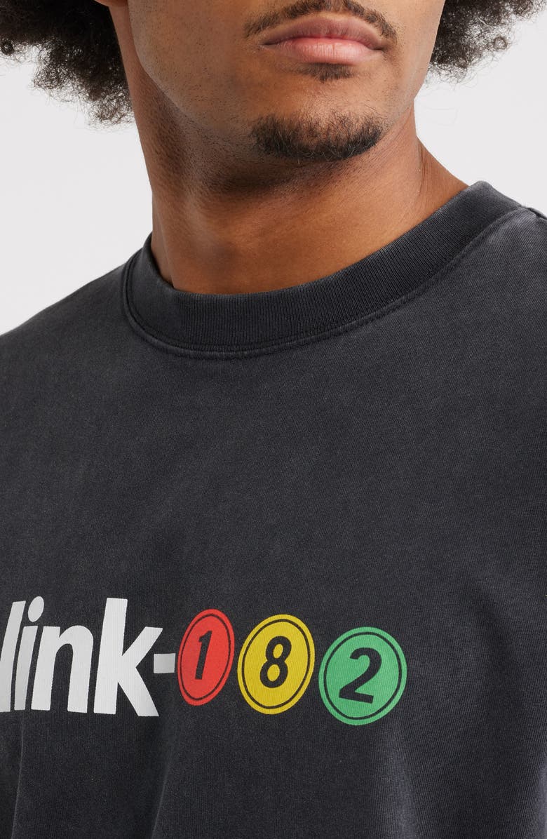 BRAVADO Oversize Blink 182 Graphic T-Shirt, Alternate, color, Black Wash