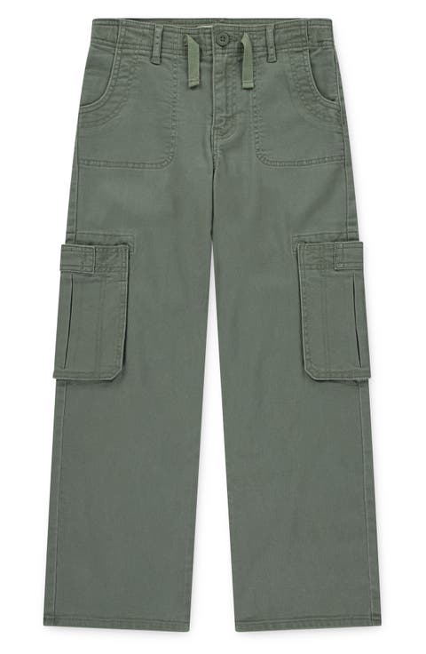 Kids' Wide Leg Cargo Pants (Big Kid)