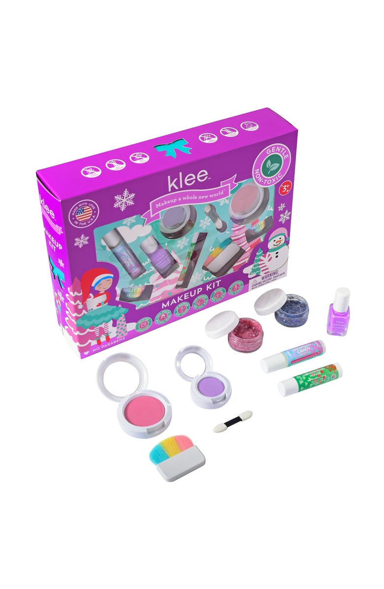 Klee Naturals Festive Jingles - Kids' Holiday Mineral Makeup Set, Main, color, Multi