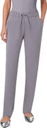 Akris punto Mike Split Hem Crepe Drawstring Pants