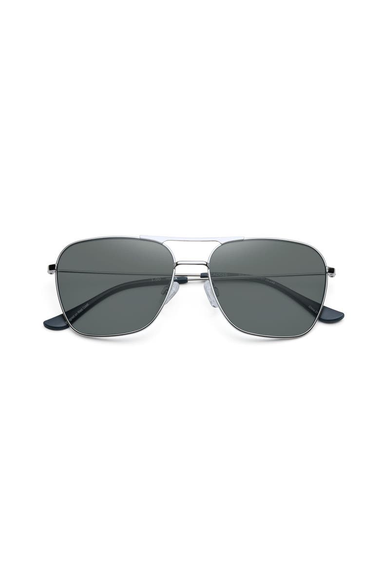 Hooper | Polarized Sunglasses, Main, color, Polished Gunmetal