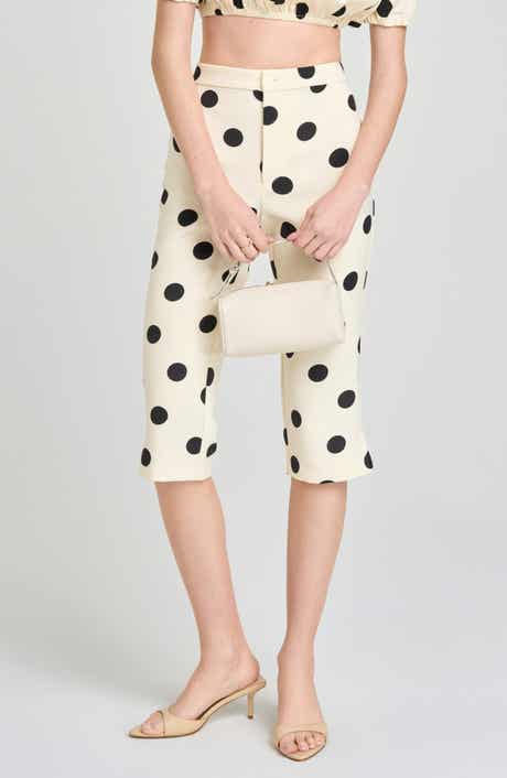 Marcy Polka Dot Capri Pants