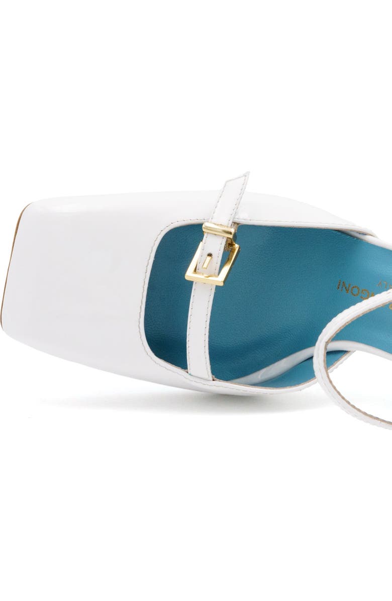 Valentina Rangoni Zete Mary Jane Pump, Alternate, color, White Vernice