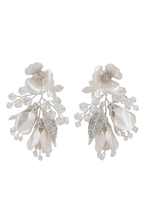 Falling Flowers Drop Earrings