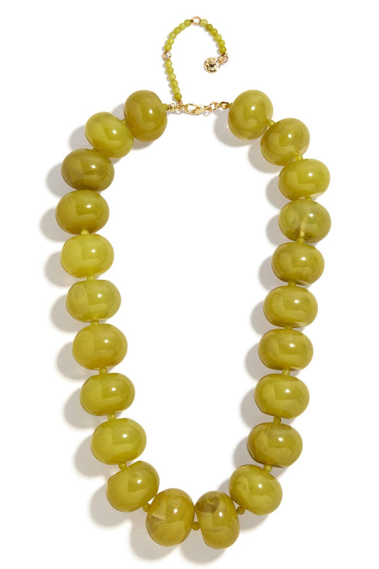 Joan Necklace, Alternate, color, OLIVE