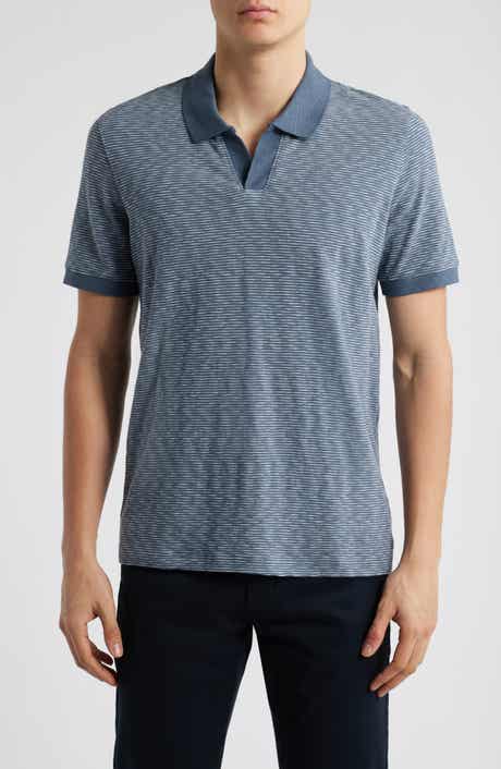 Vince Slub Jersey Johnny Collar Polo