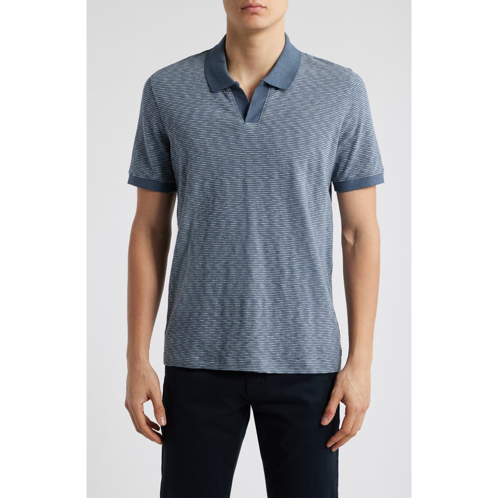 Vince Slub Jersey Johnny Collar Polo