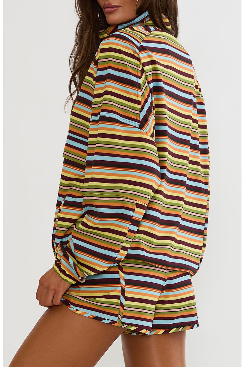 Vespera Half Zip Pullover, Alternate, color, PARADISE STRIPE