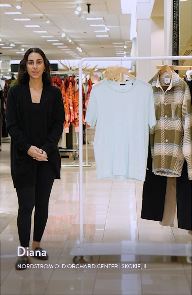 Slub Crewneck T-Shirt, sales video thumbnail