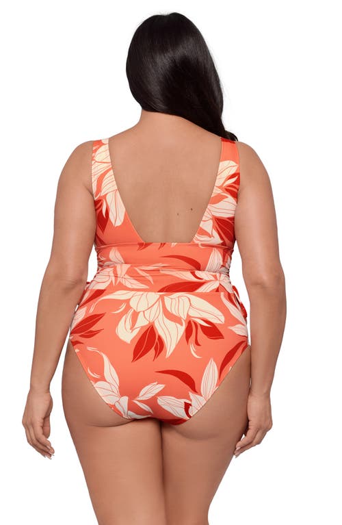 S3 Cinched Adjustable One Piece Swimsuit