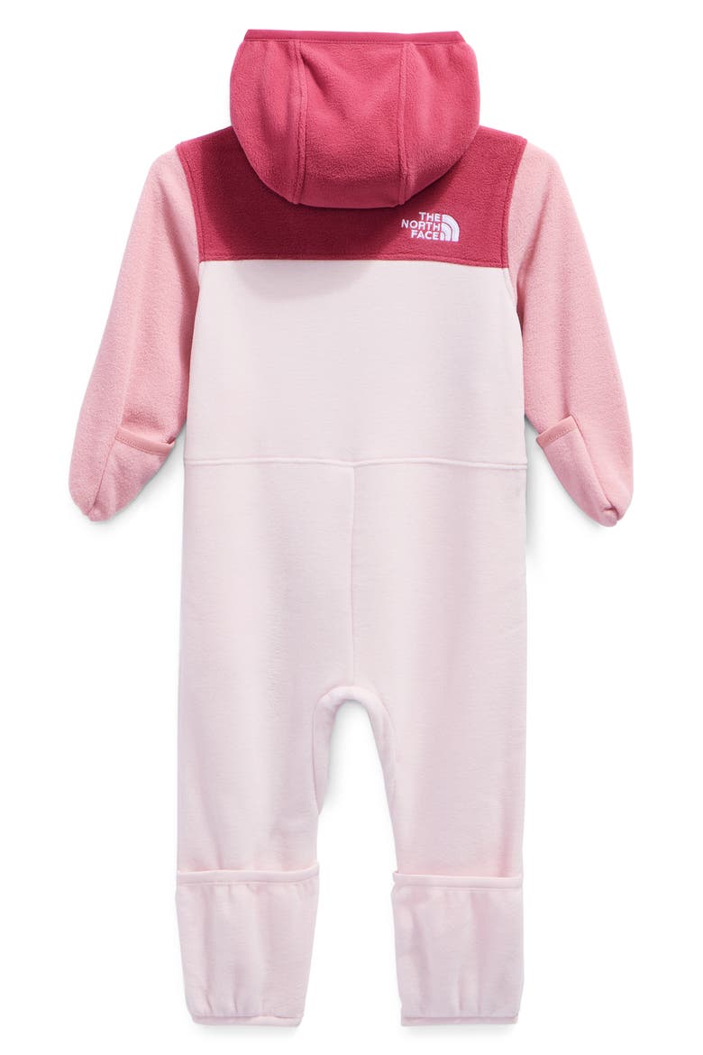 Kids' Glacier Fleece One-Piece, Alternate, color, FERMENTED CLAY/ PALE BLOSSOM